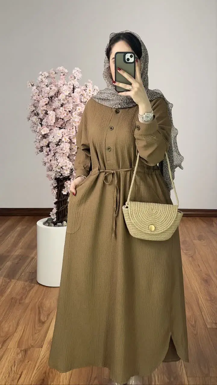 مانتو بلند شکوفه 
