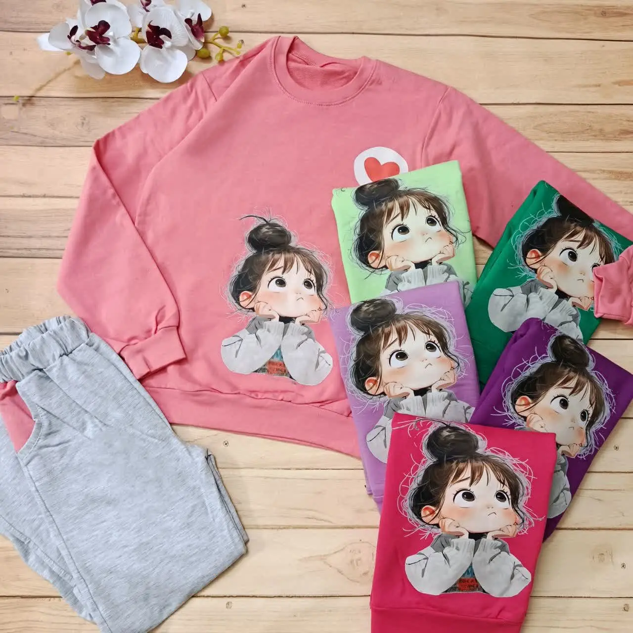 بلوز شلوار دختر ملوس