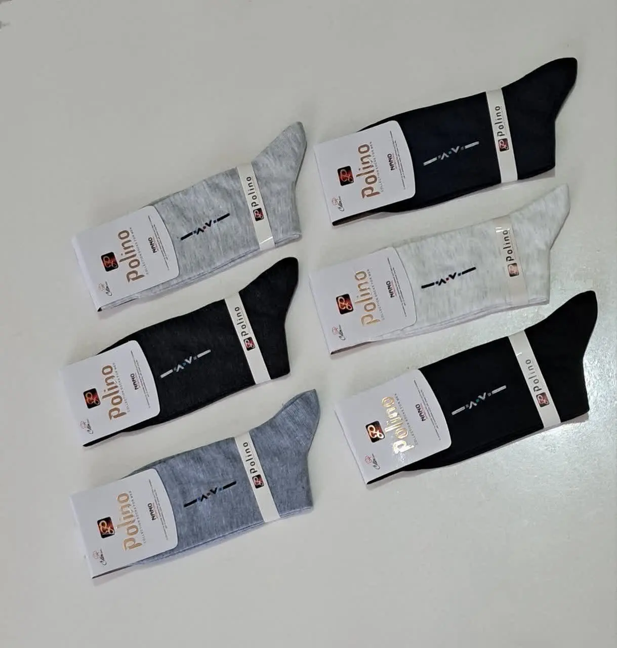 🧦جوراب مردانه ساقدار پولینو 🧦
