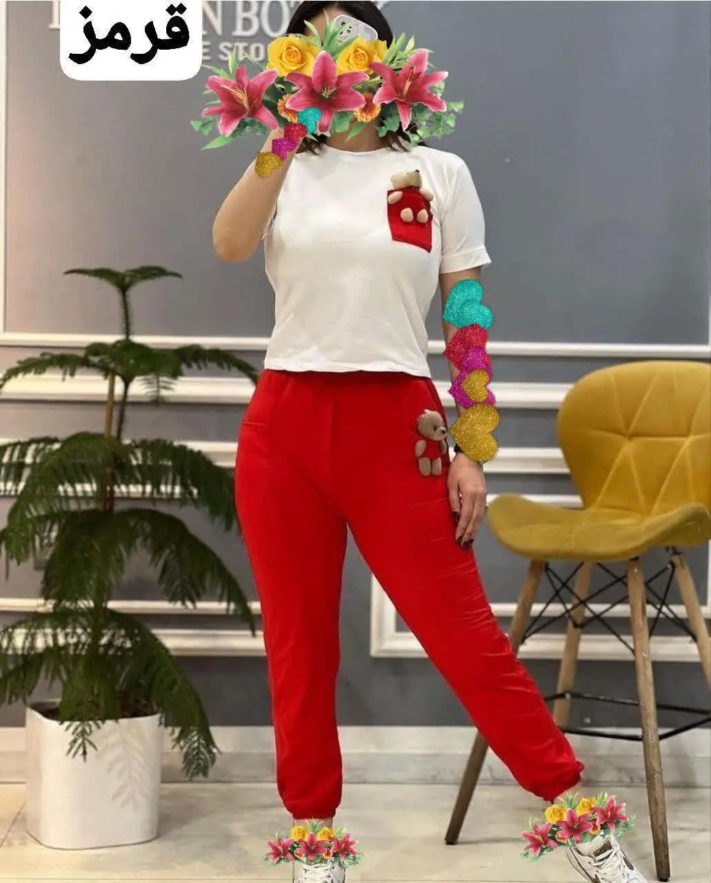 🖋نام: ست بلیز شلوار عروسکی
