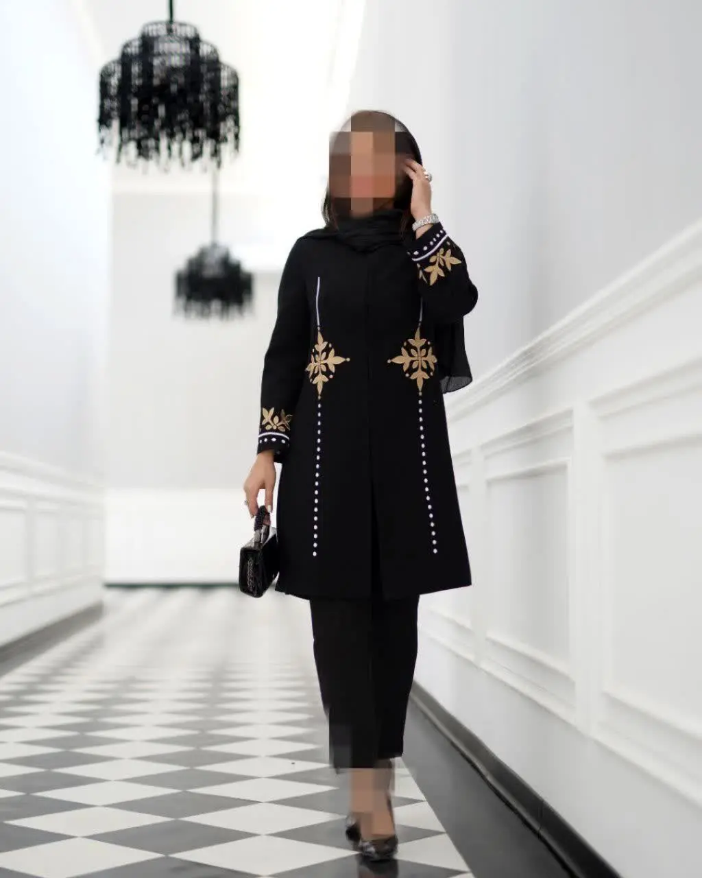 شانتون لیپینگ شاین تایوان گلدوزی مدل صفورا
