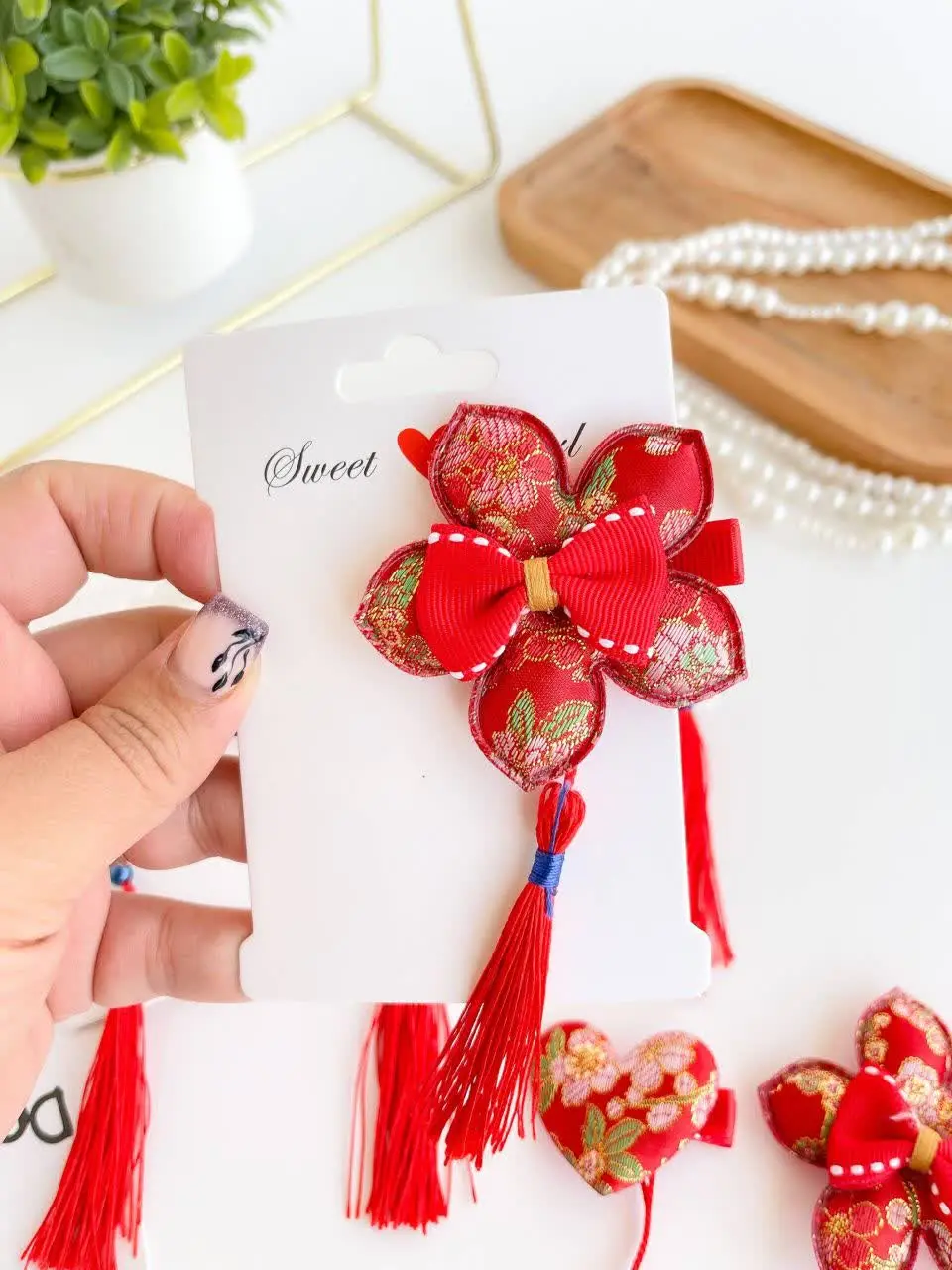 کشمو اکسسوری گلسر کلیپس طرح...