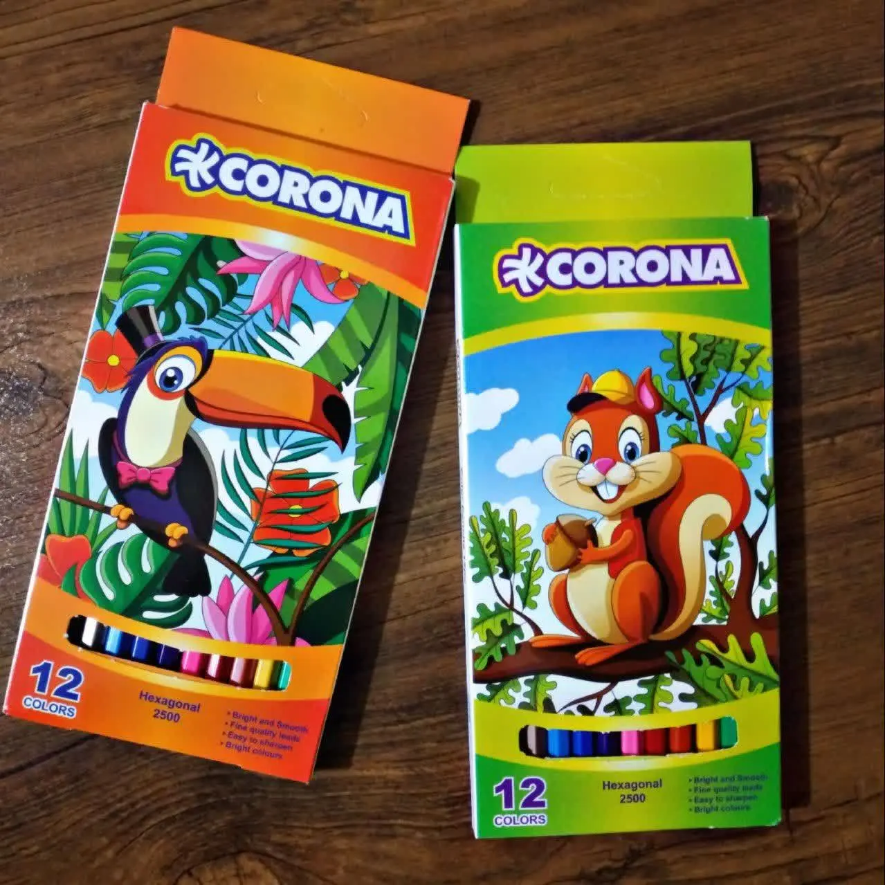 📌 نام محصول: مداد رنگی ۱۲ رنگ
