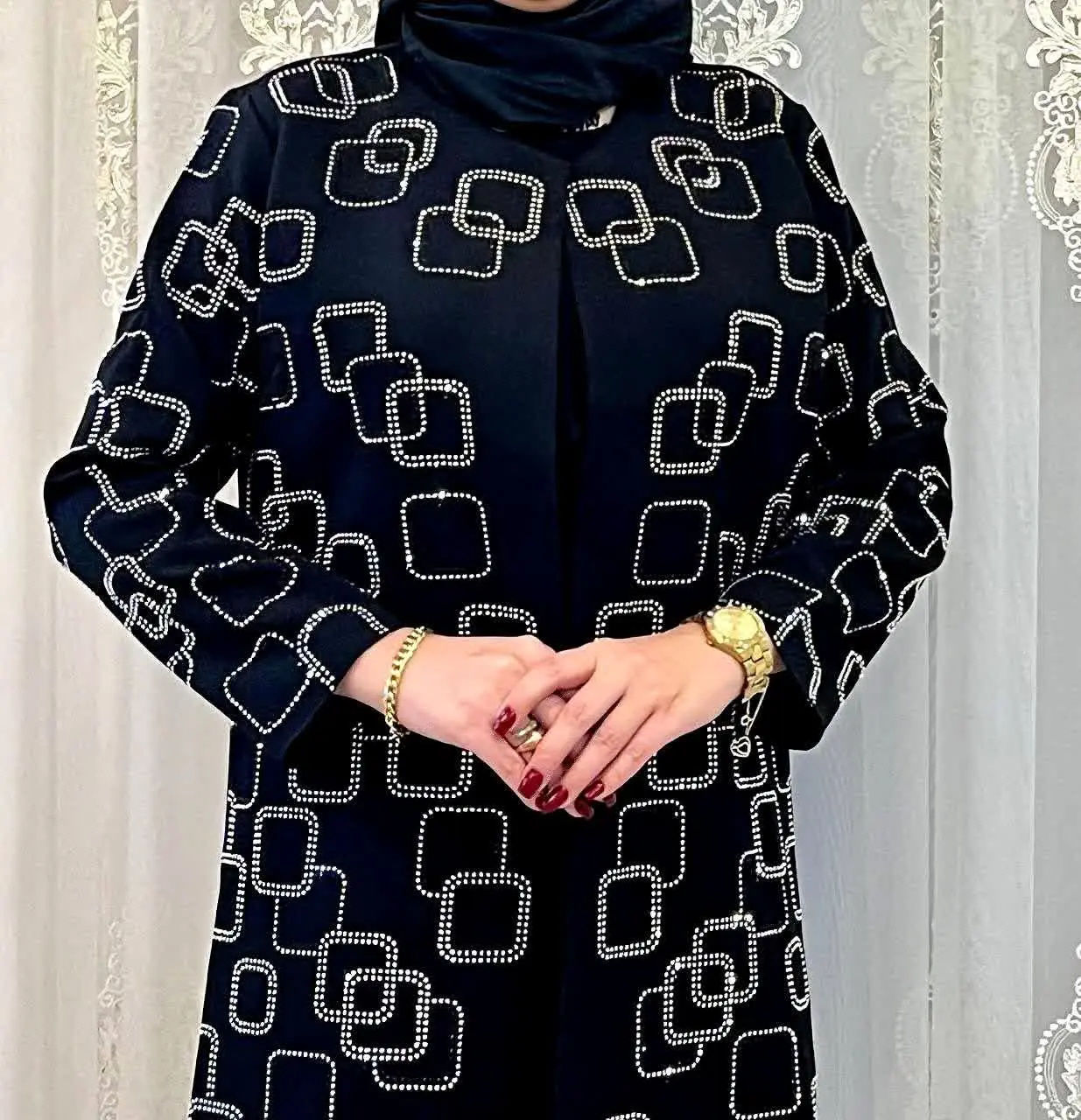 👚نام: مانتو کتی مجلسی مربعی...