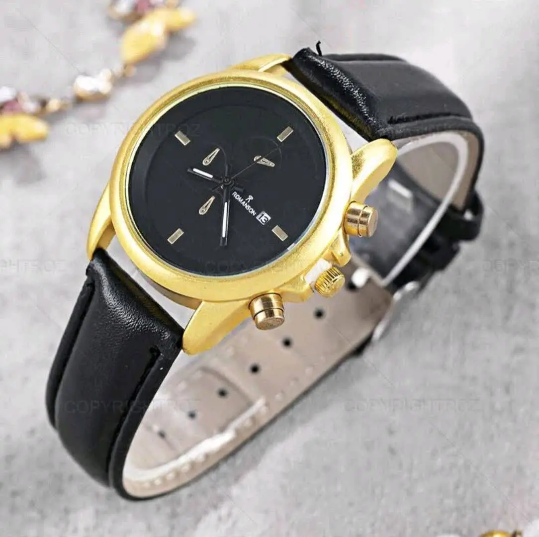 🌸ساعت مچی زنانه مدل رومانسون سه موتوره
