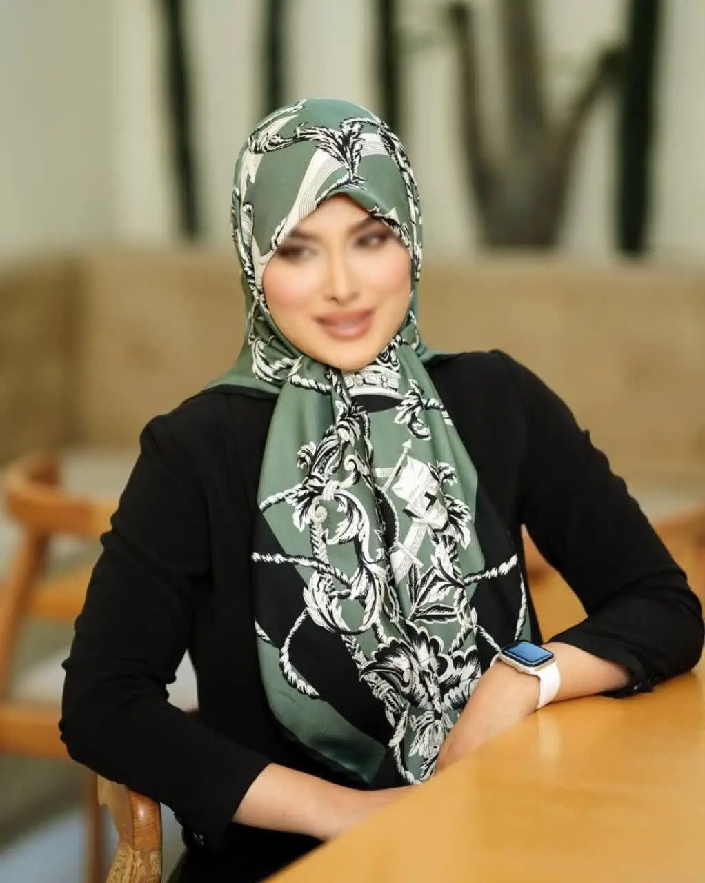 روسری مجلسی ابریشم توییل ان...