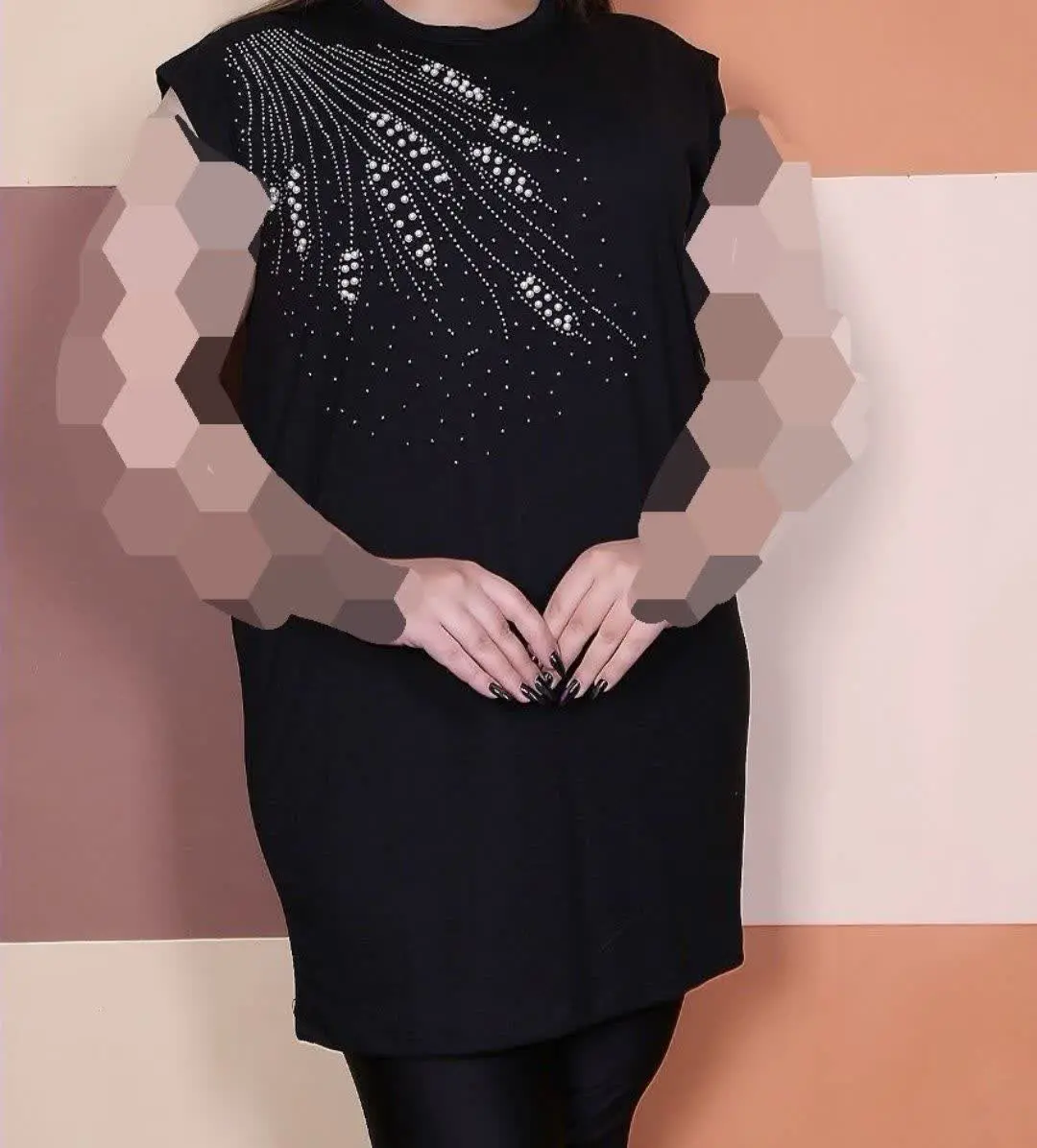 زیر مانتویی سوپر سایز رسید🌺