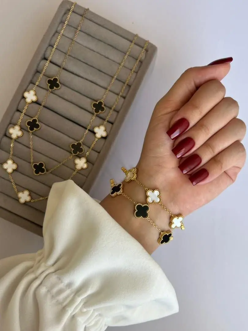 💍دستبند و گردنبند ونکلیف به...