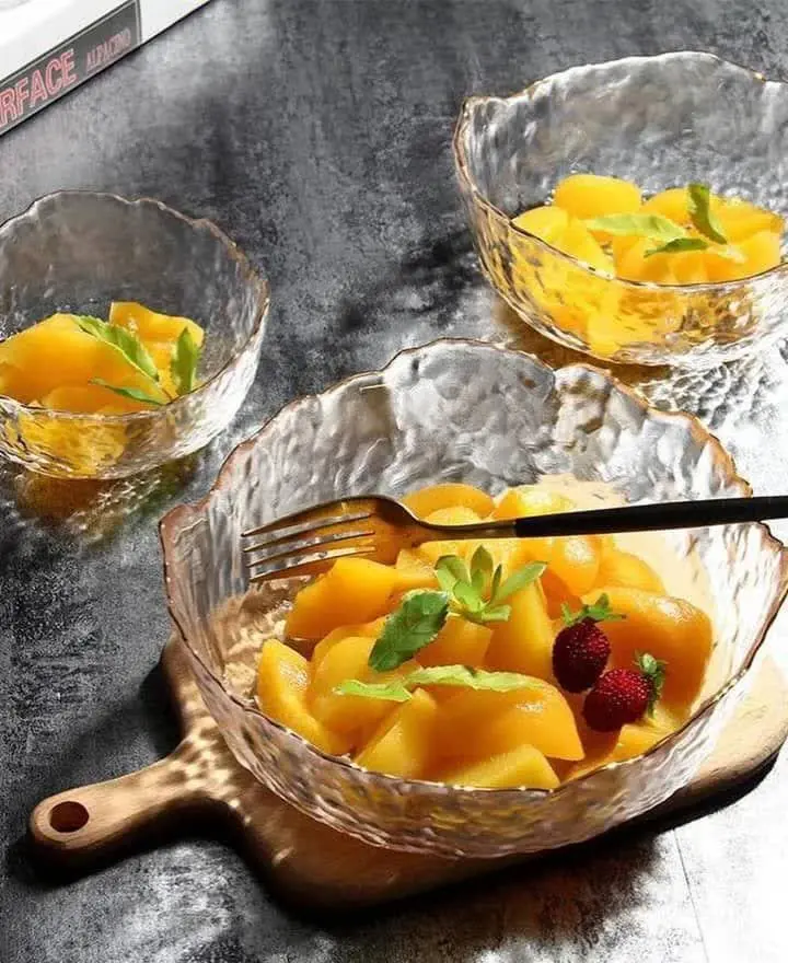 شارژ کاسه‌های دفرمه سه تایی لب طلایی
