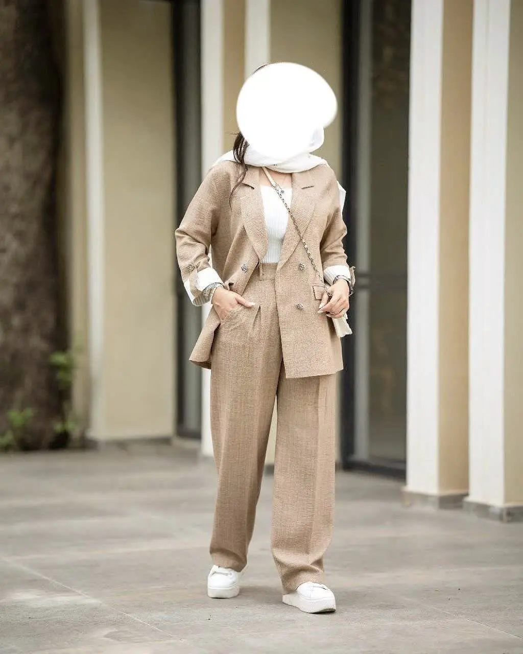 با ی کت و شلوار خنک چطورین 😍