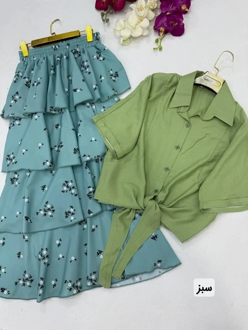 🌷نام: شومیز دامن شراره 
