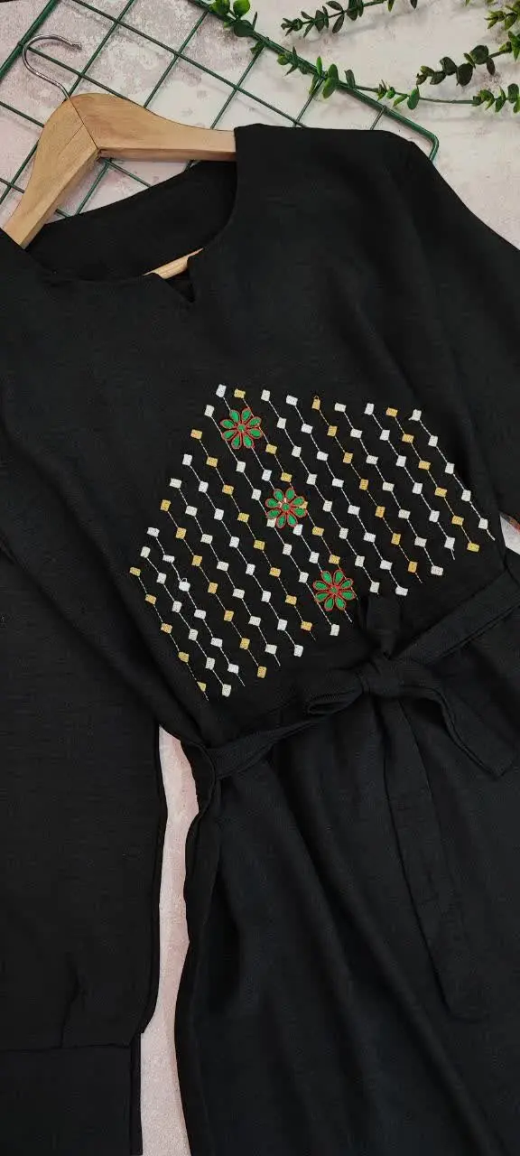🦋نام محصول: پیراهن گلدوزی 🌻
