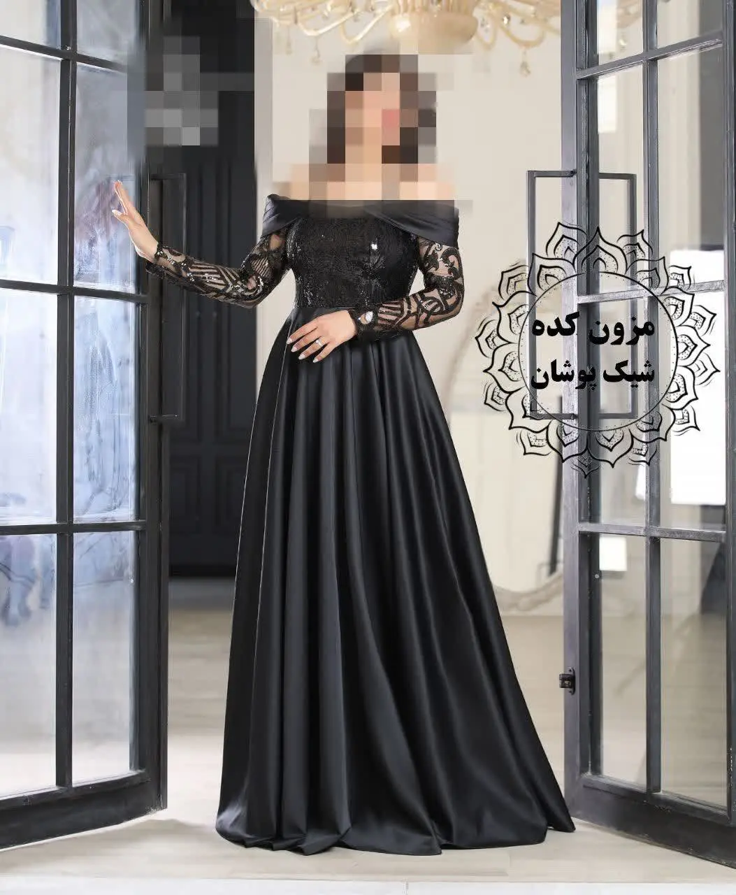 ⚜پیراهن مزونی ساحل