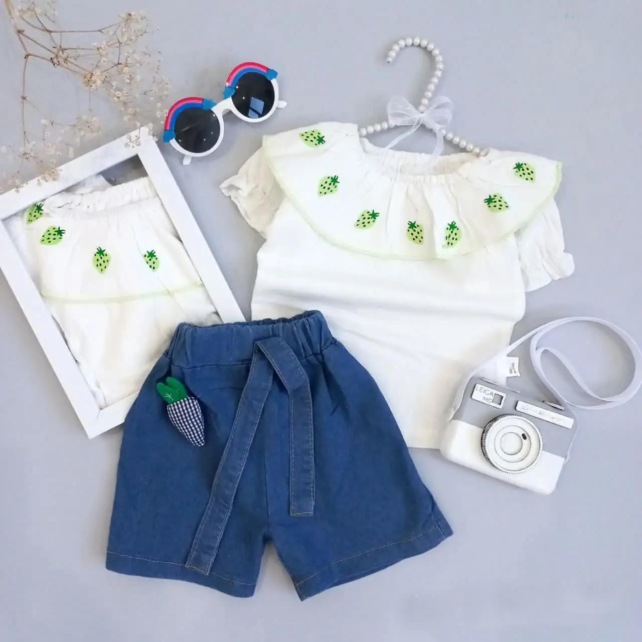 تیشرت شلوارک دخترانه
