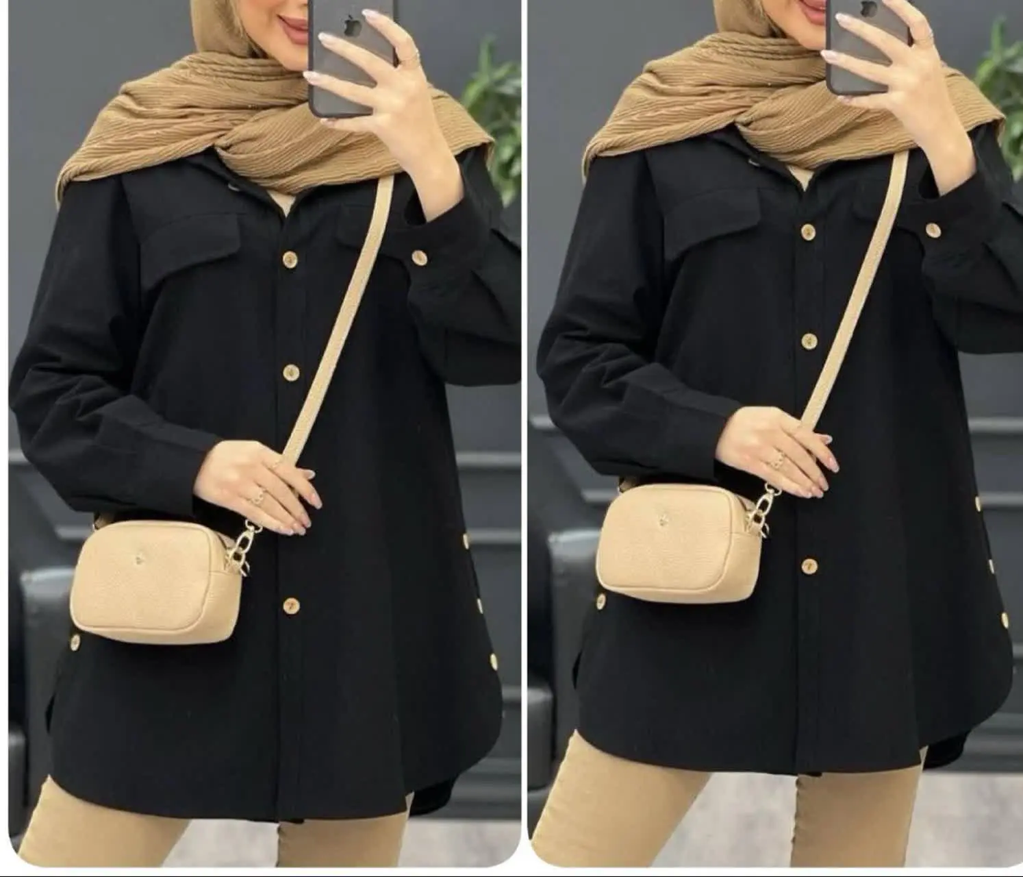 ❤️نام: مانتو مدل افروز
