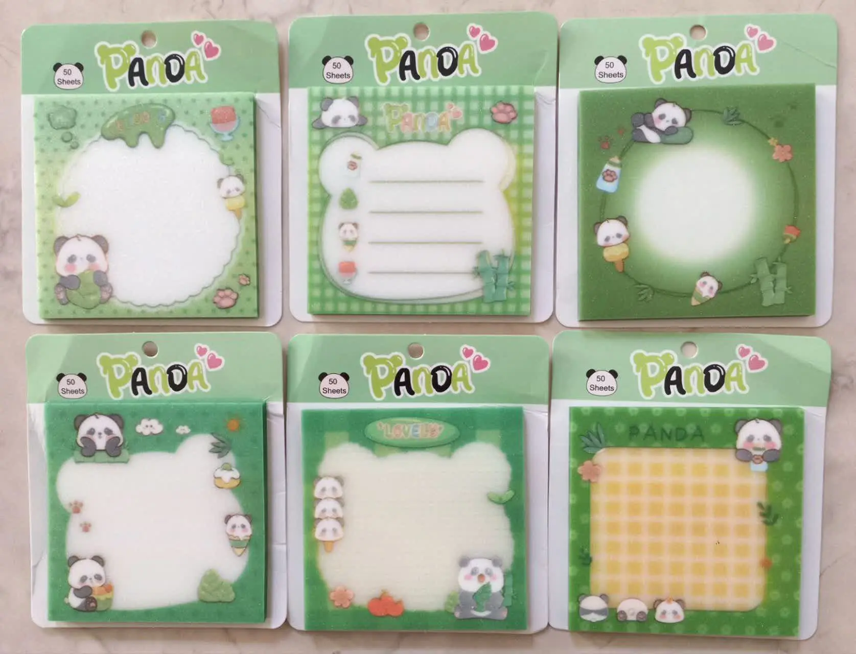 استیک نوت شفاف شاین دار
