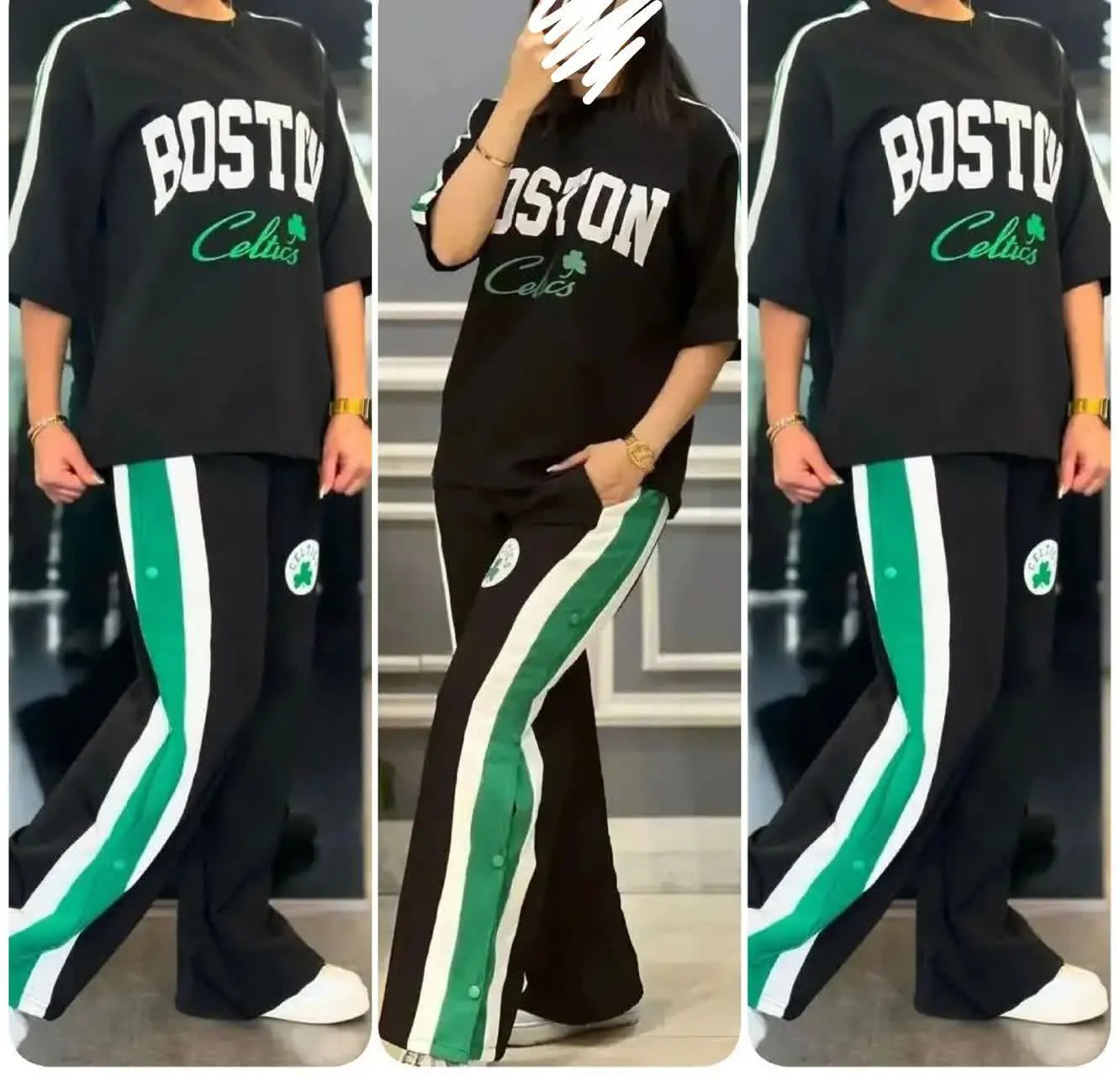 ❤️نام: تیشرت و شلوار مدل BOSTON
