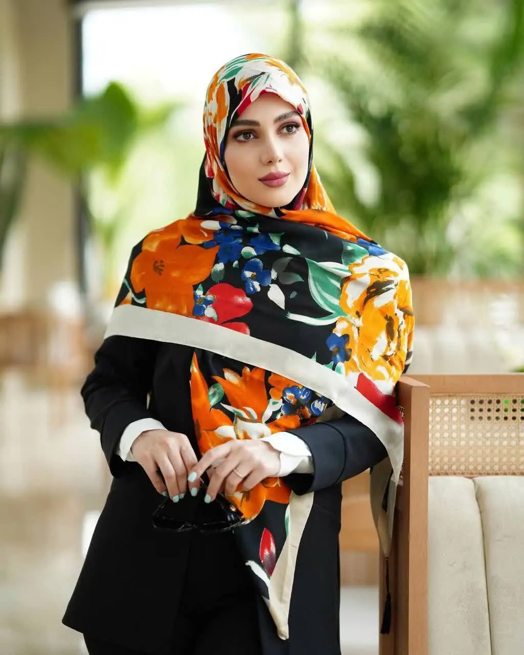 ☪️روسری نخی تابستونی
