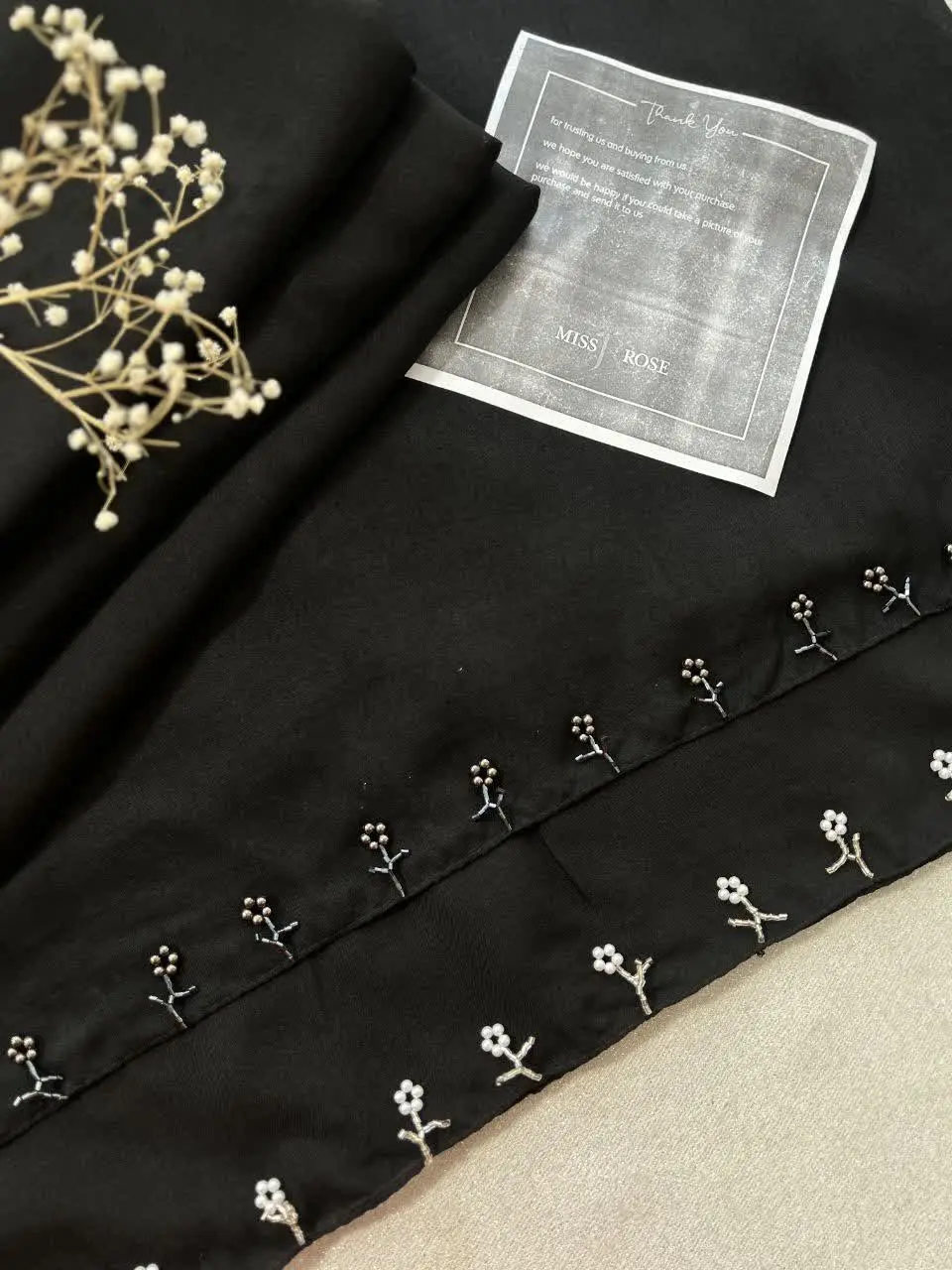 روسری طرح گل آویز ❤️