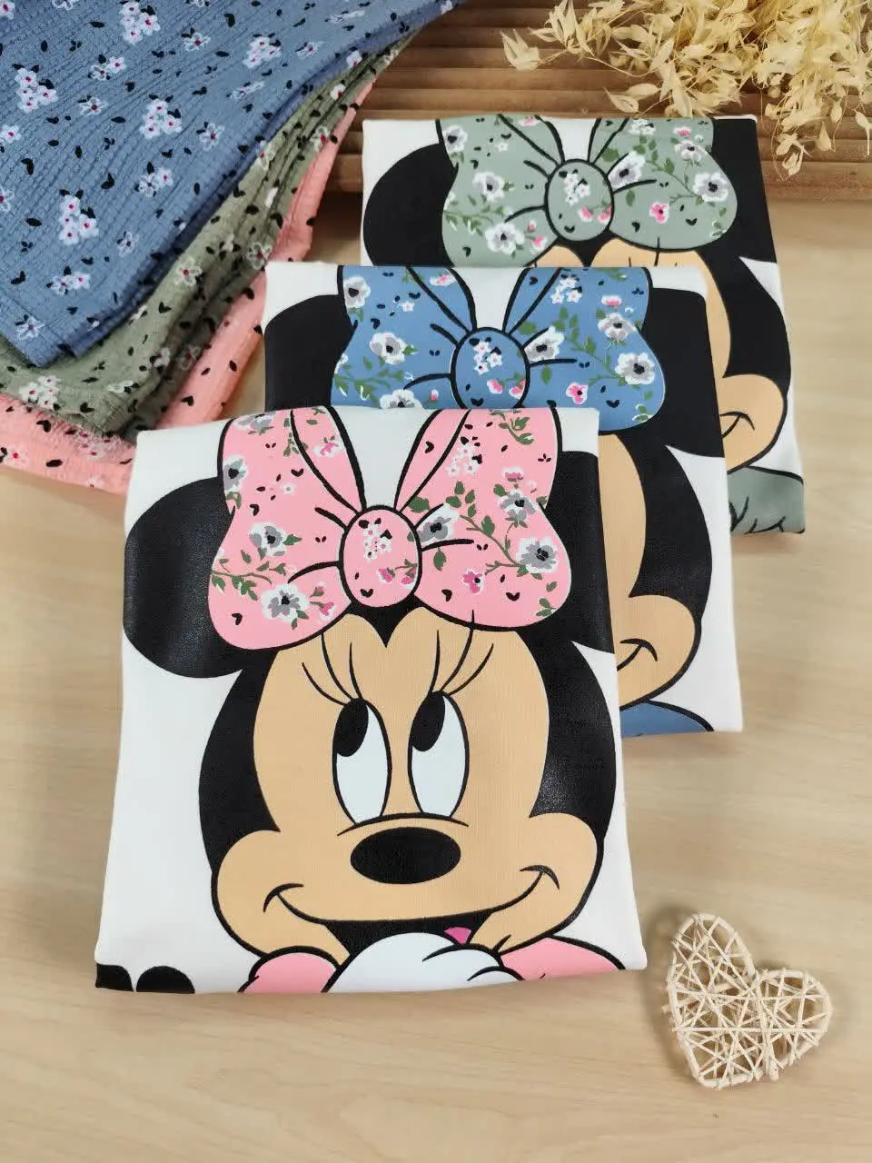 بلوز و شلوار مینی پاپیون گلی