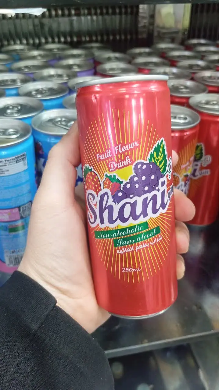 نوشابه قوطی شانی
