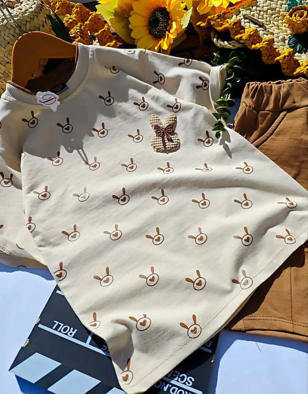 🔮تیشرت شلوارک طرح خرگوش🔮