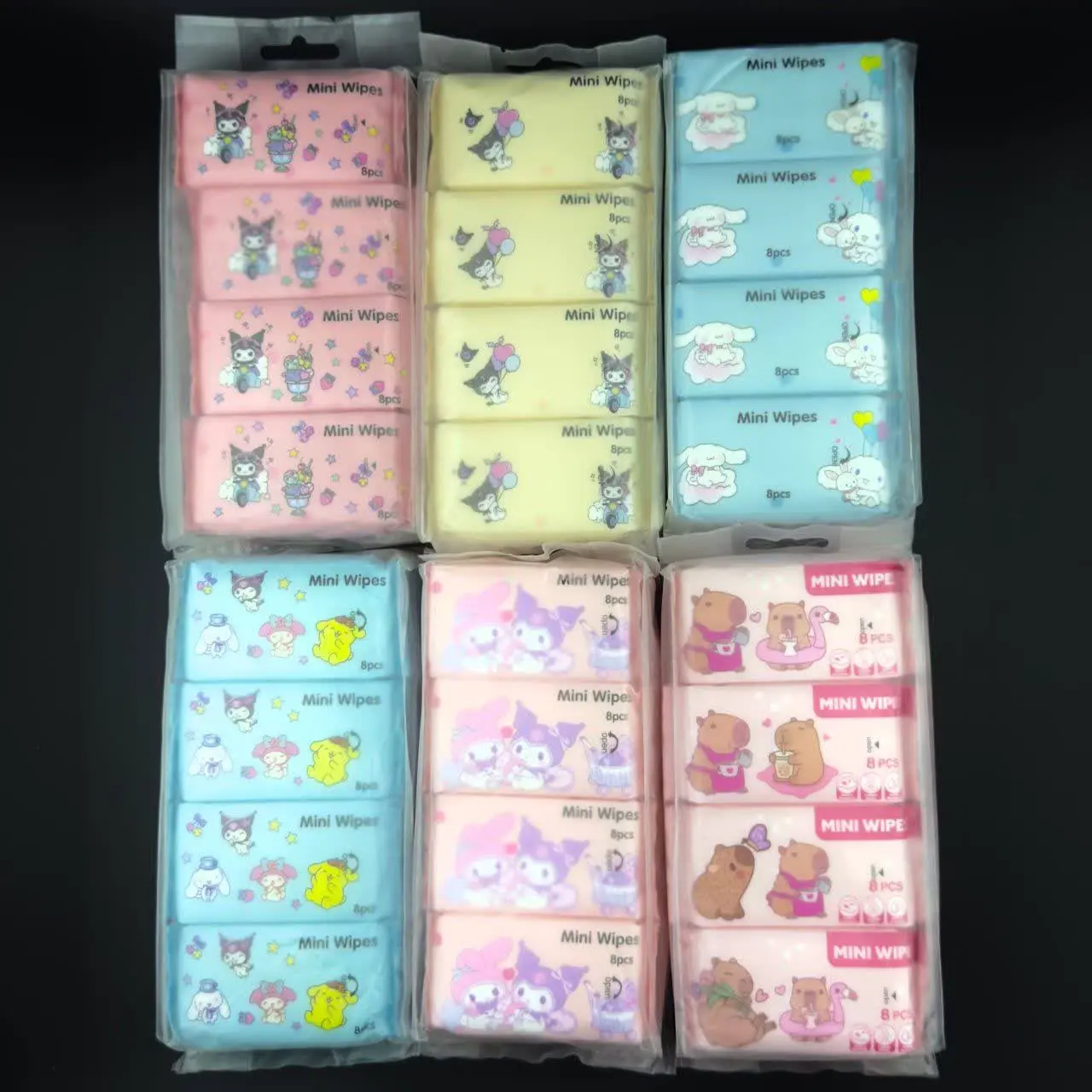 پک دستمال مرطوب جیبی فانتزی...