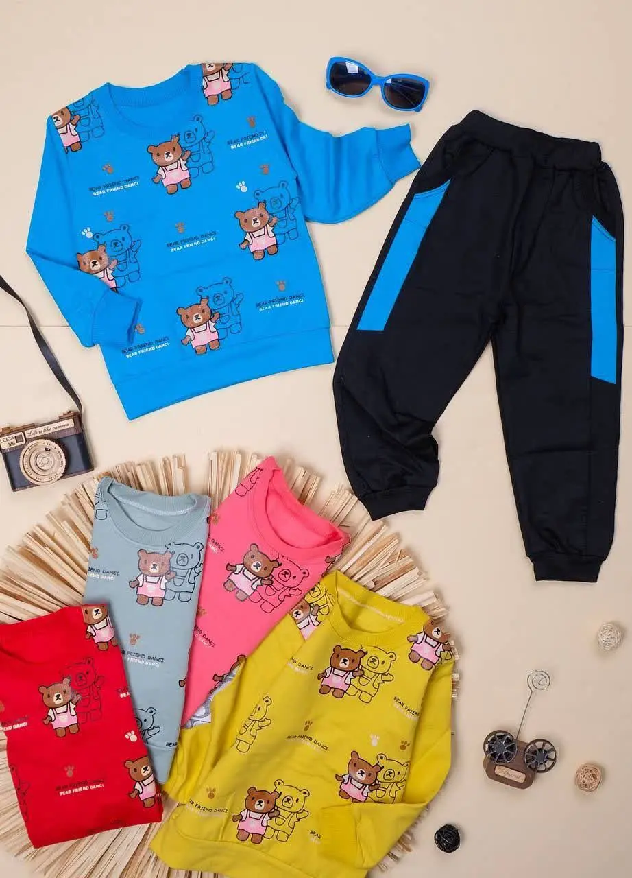 بلوز شلوار خرس اسپرت 
