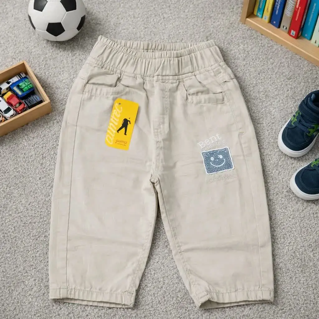 • شلوار کتان مام استایل با...