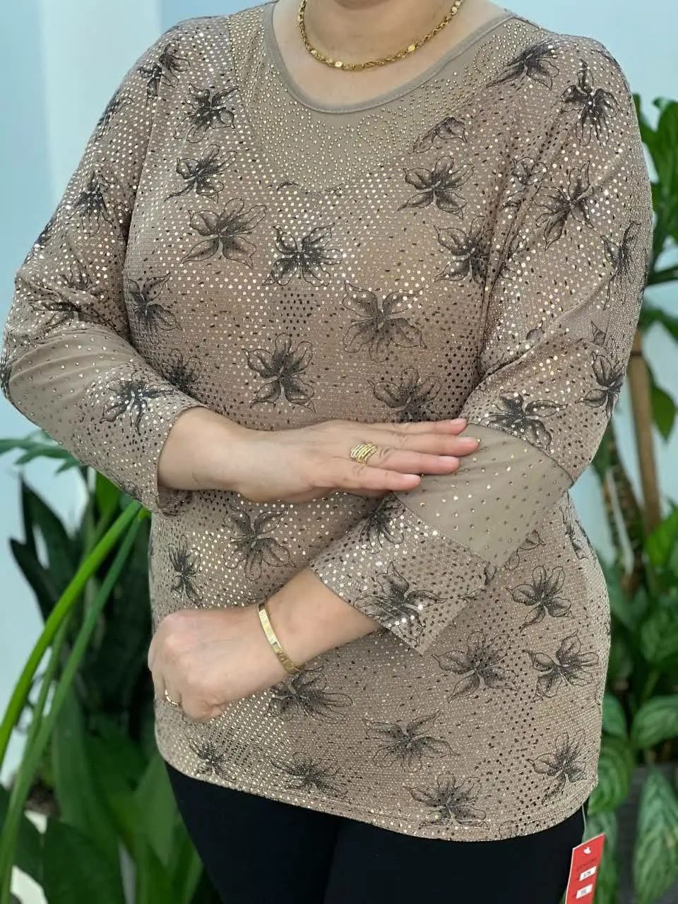 بلوز مجلسی وارداتی لمه شاین...