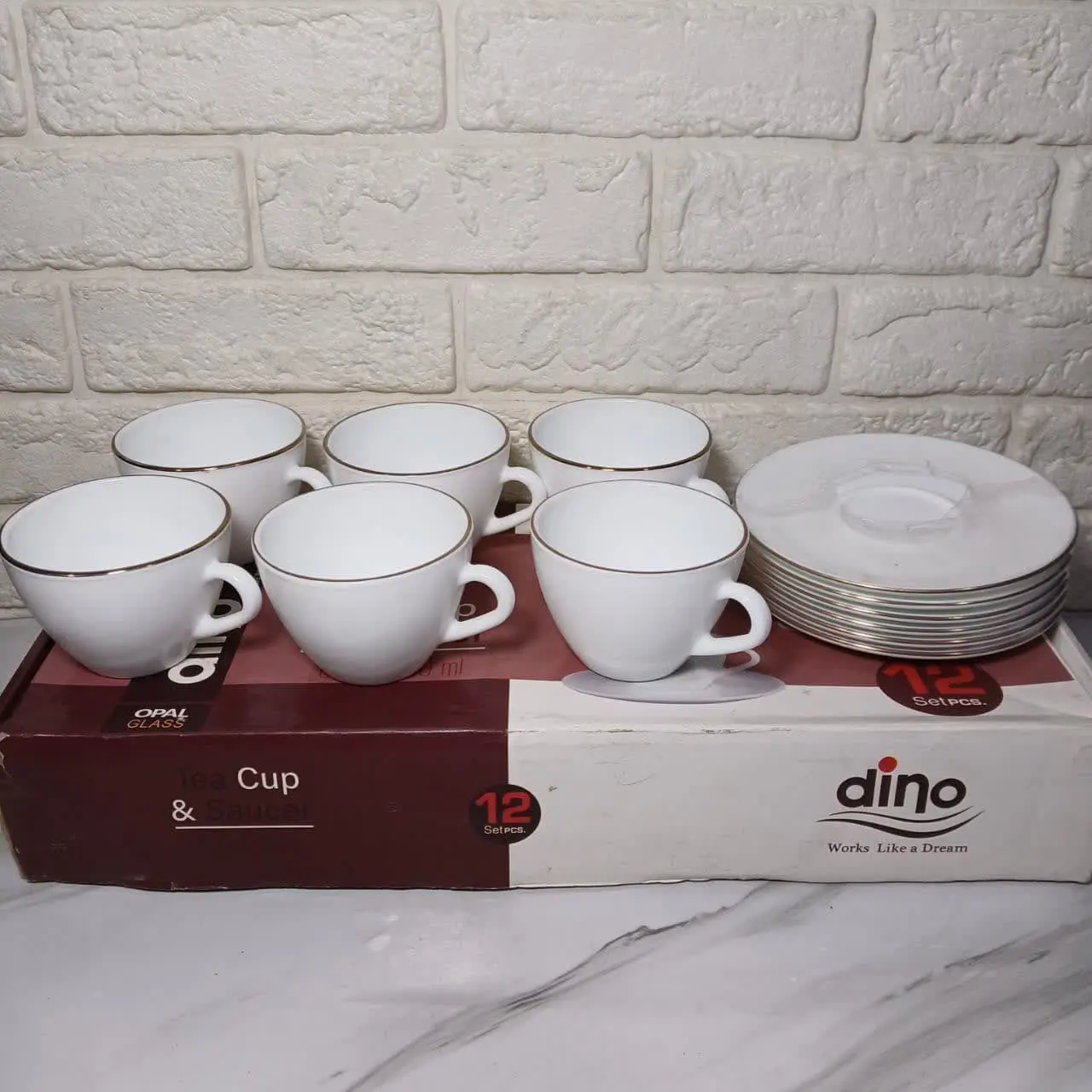 #سرویس ۱۲ پارچه فنجان و نعلبکی🍓
