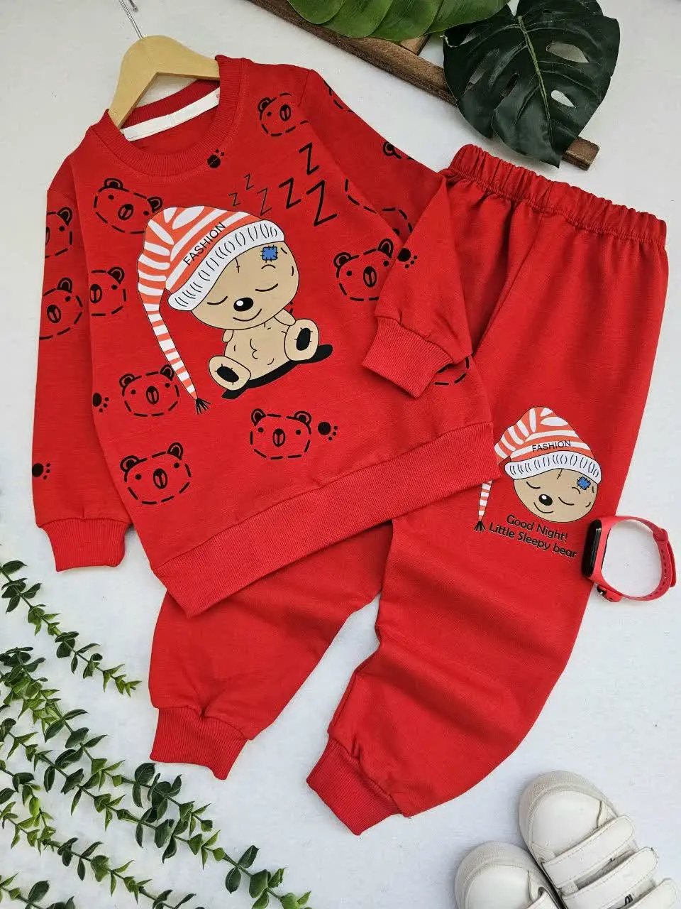 بلوز شلوار اسپرت خرس
