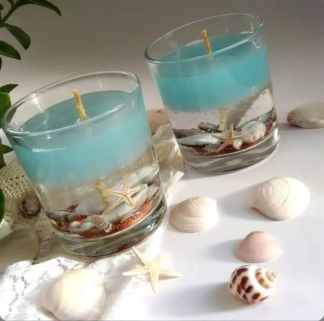 شمع ژله‌ای دریا💦🐬
