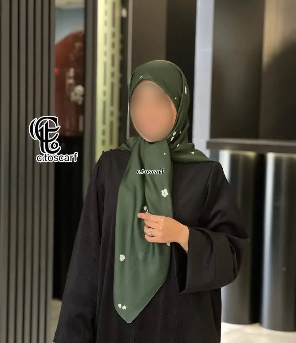 #روسری طرح دورچین 😊
