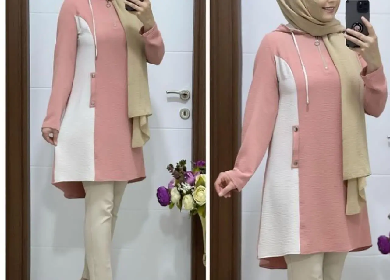 اگه دنبال یه مانتو اسپرت و خوش‌دوختی که هم راحت باشه، هم استایل شیکی داشته باشی، این مدل کد ۴۳۰ دقیقا انتخاب درسته! 💙
