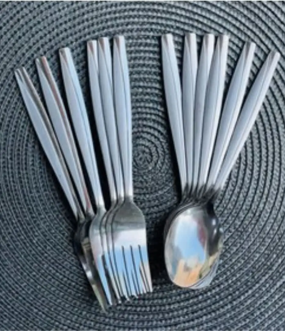 قاشق چنگال ضخیم 
