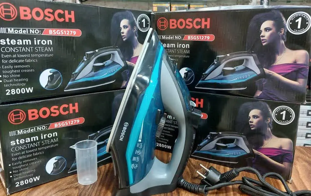 اتو بخار بوش شارژ شد 
