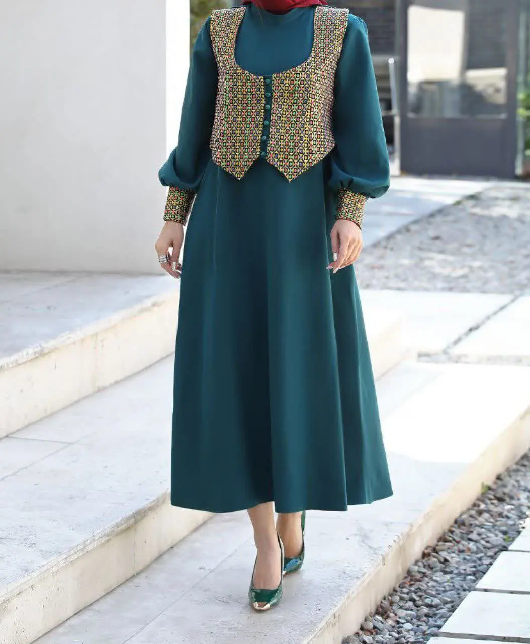 نام: پیراهن و جلیقه طرح دلربا
