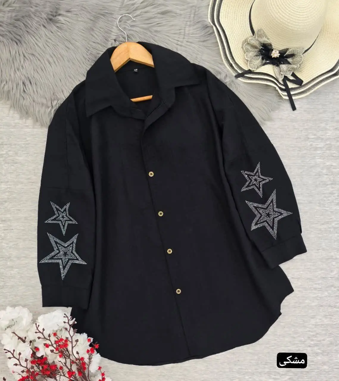 نام: شومیز مانتویی نگینی ستاره
