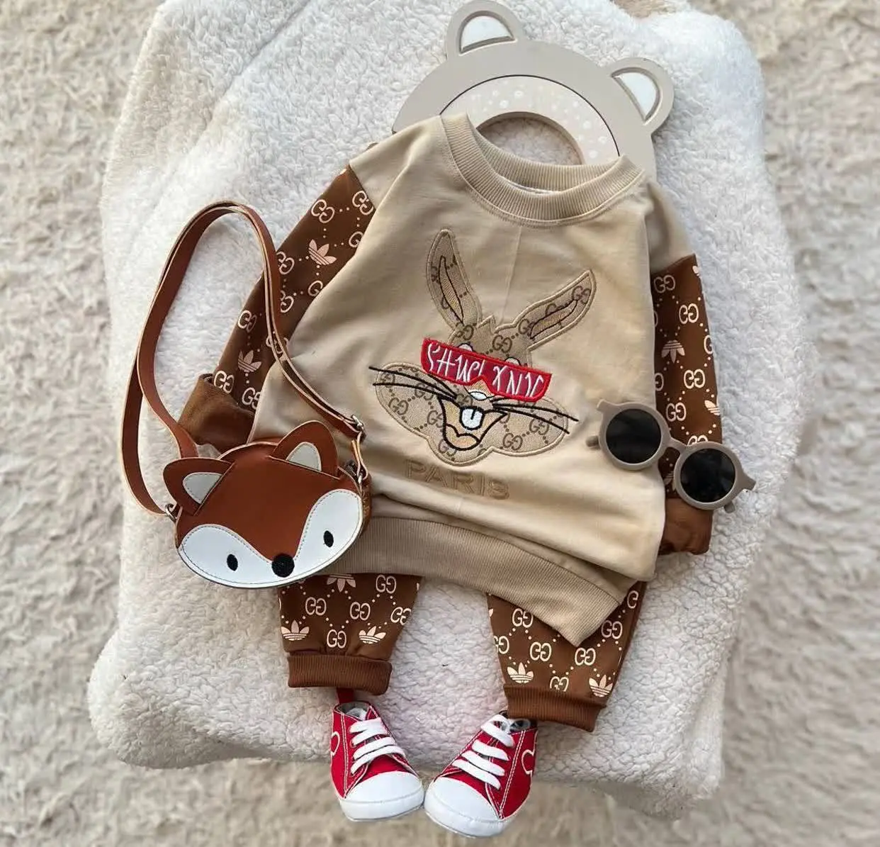 ست خرگوش شکلاتی