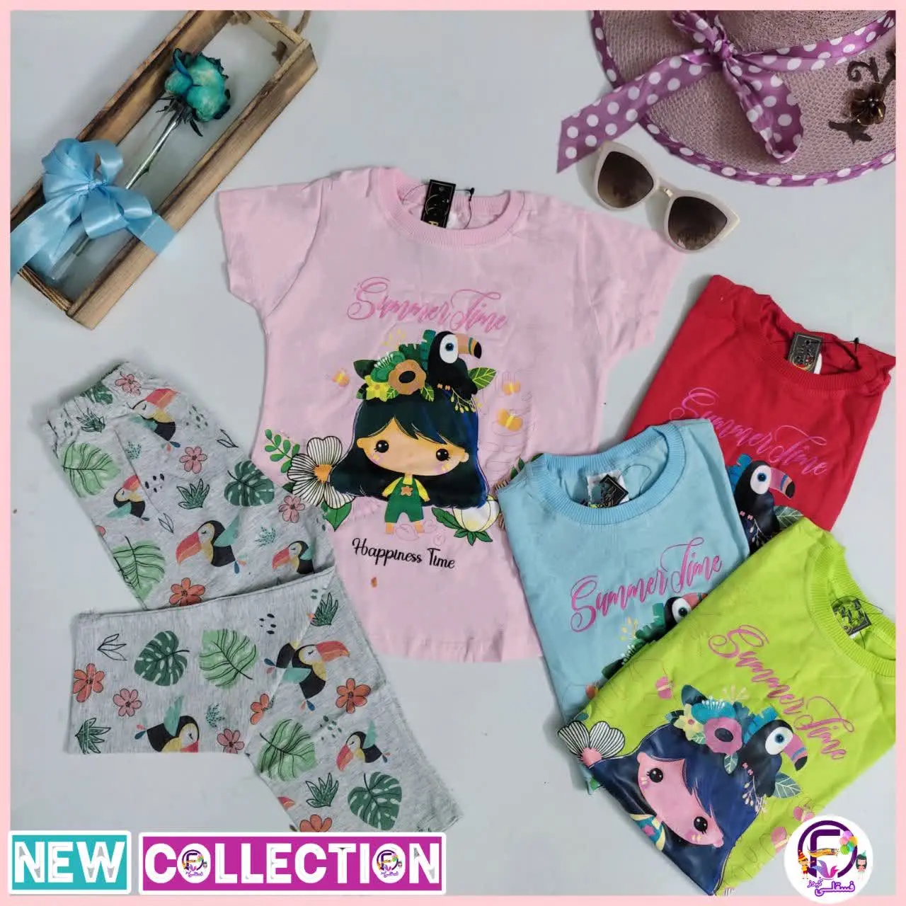 🔅جنس: تیشرت نخ پنبه یکرو، چاپ زول، مدل کمر کرستی و دم هلال
