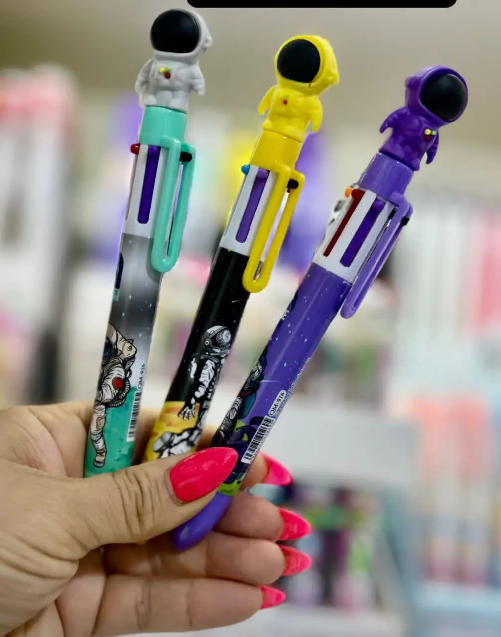 خودکار۶رنگ فشاری
