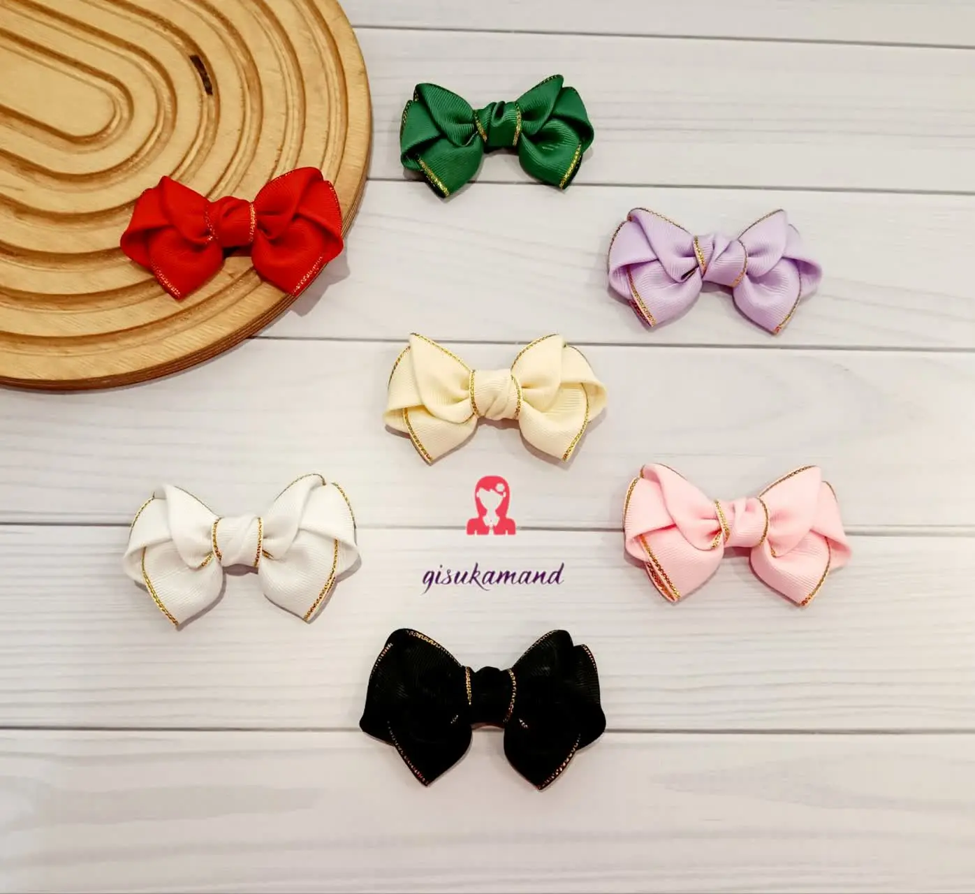 گلسر پاپیون لب زری🥰