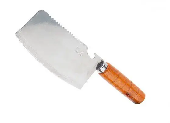 ساتور دولبه دسته چوبی
