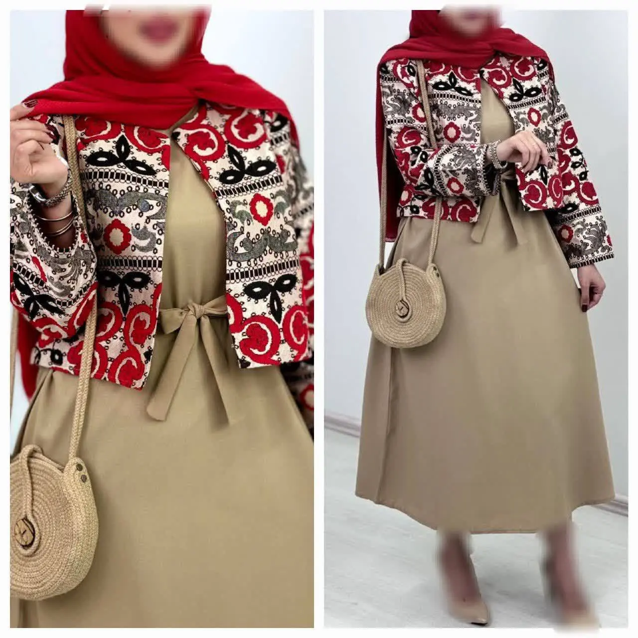 🛍نام: ست کت سارافون حدیث🌱
