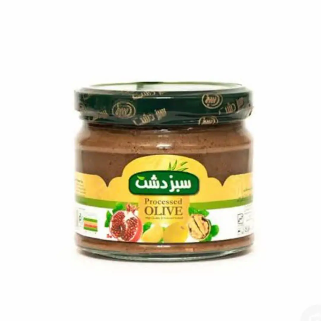 زیتون پرورده  ۳۵۰گرم سبزدشت