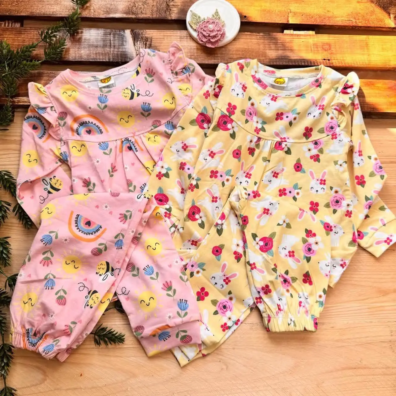 👚نام: ست بلوز شلوار دخترانه ملوس
