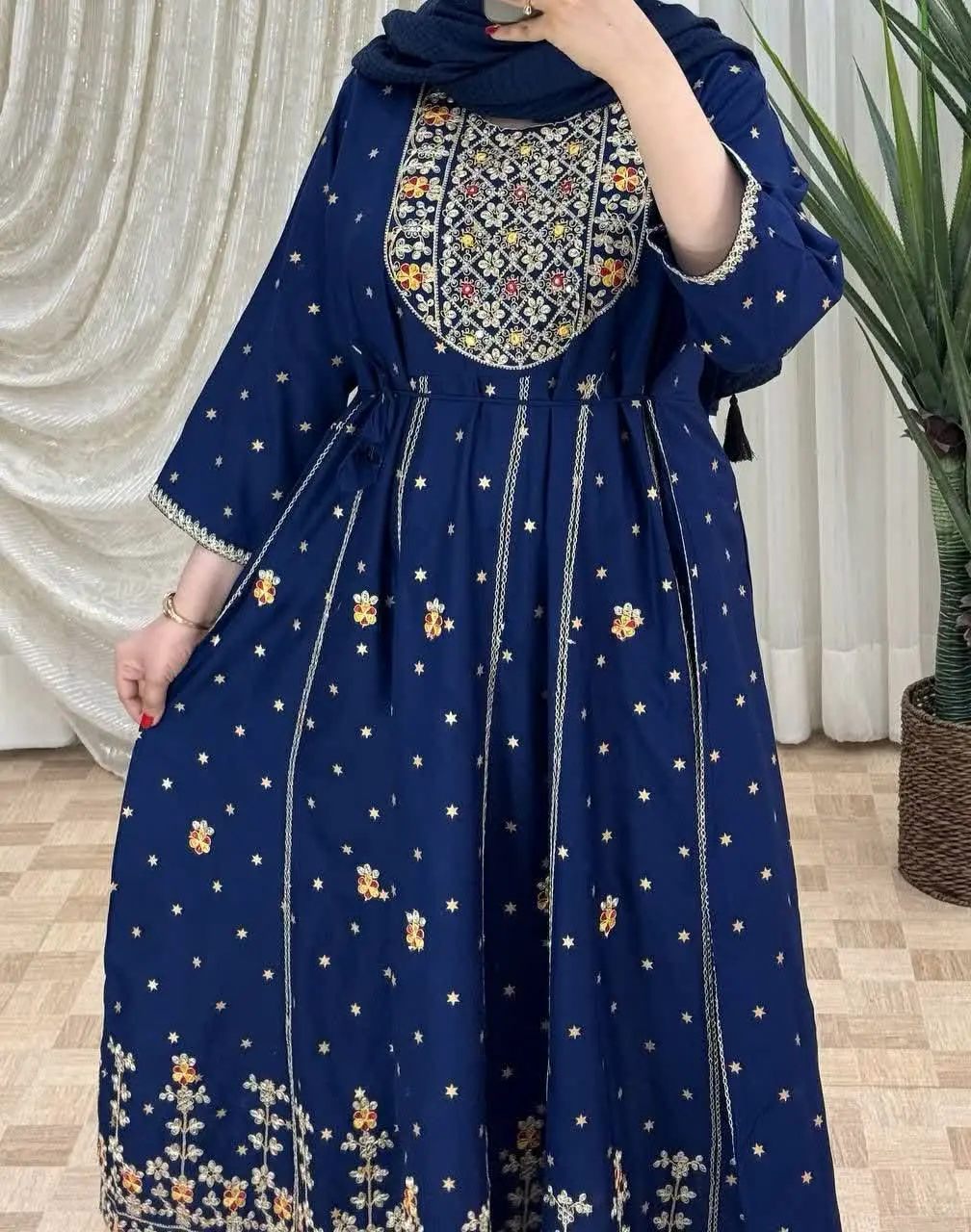 ▪️نام: پیراهن سوزندوزی اورجینال بانو گل
