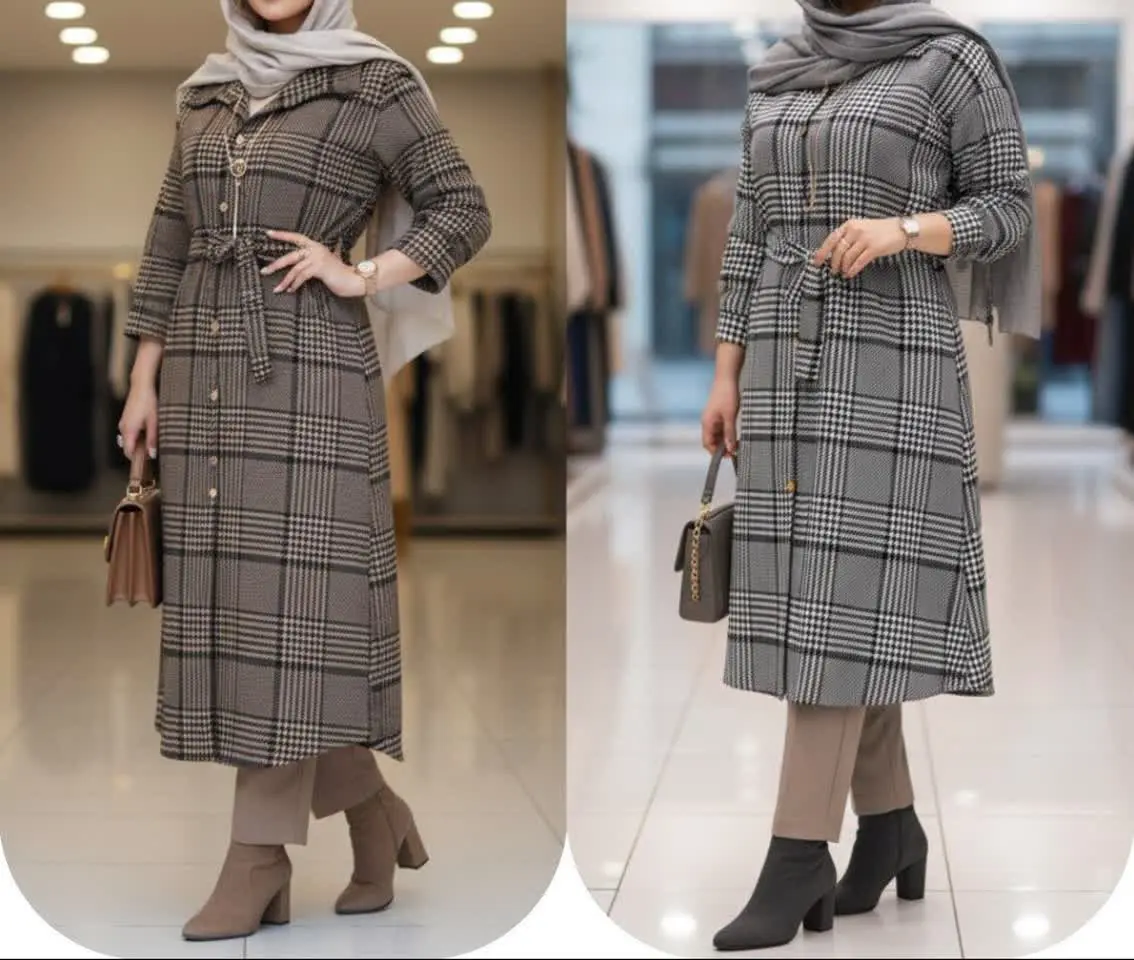 مانتو پالتویی بارانا