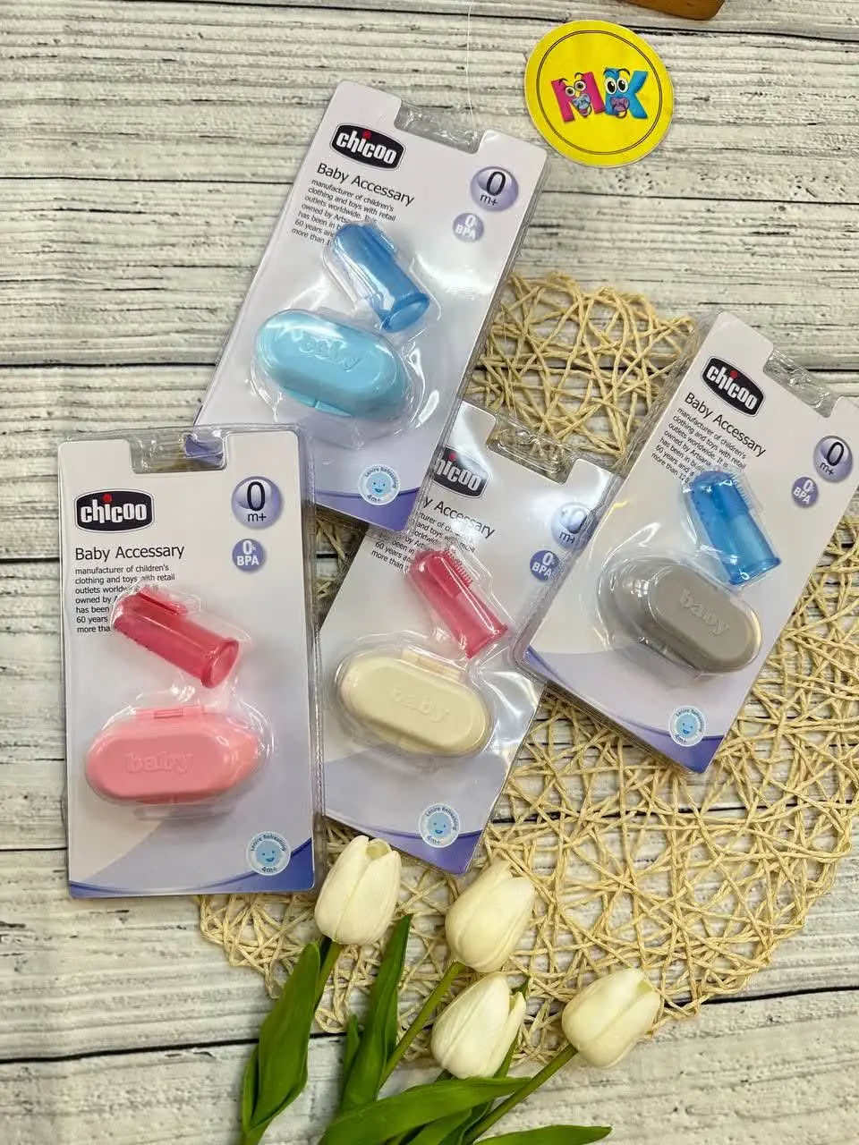 مسواک انگشتی چیکو نوزادی و کودک کد ۳۷۰۰۲ 
